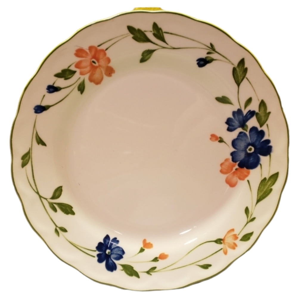1 Vtg Salad Plate Bordeaux By Nikko China